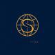 SEE Global Consulting Logo modern minimal navy gold transparent